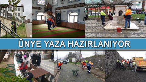 Ünye, Yaza Hazırlanıyor