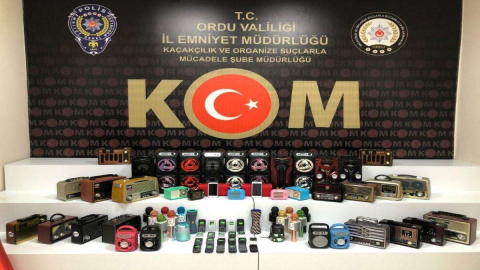Ünye'de Kaçak Emtia Operasyonu