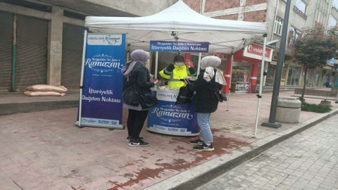Her Gün Bir İlçede İftar Standı Kuruluyor