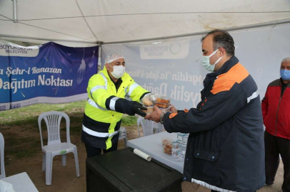 Sürücülere İftar Sofrası