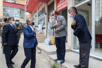 Vali Sonel, Çatalpınar’ı  Ziyaret Etti