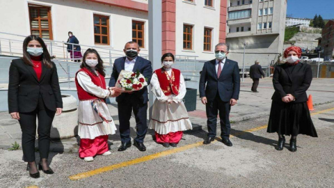 Vali Sonel’den, Kabataş’a Ziyaret