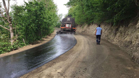 Fatsa’da Beton Yol Sevinci