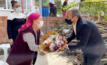 Vali Sonel, Bayram Ziyaretlerinde Bulundu