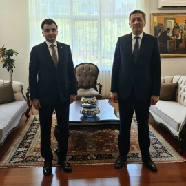 Milli Eğitim Bakanı Ziya Selçuk’a Ziyaret