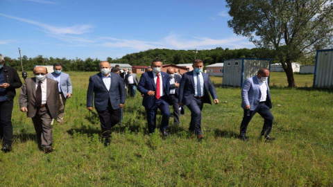 Rektör Akdoğan, İncelemelerde Bulundu