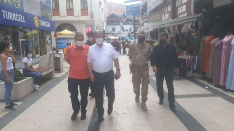 Kaymakam Yaran, Denetimlerde Bulundu