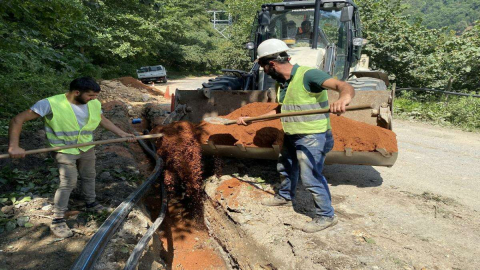 İçme Suyu Hattı Sil Baştan Yenilendi
