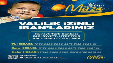 SMA Hastası Mirza Bebeği Unutmayalım!