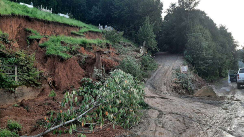 671 Ayrı Noktada Heyelan Meydana Geldi