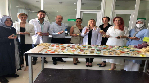 FINDIK YAĞINDAN SABUN ÜRETİLDİ