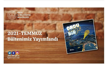 “Eğitim Kenti Ordu’da Birlikte Bir Yıl”