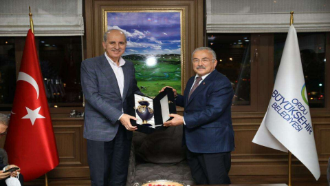 Numan Kurtulmuş’tan Başkan Güler’e Ziyaret