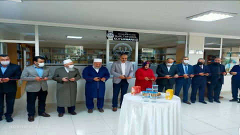 Halil Tatlıgül Kütüphanesi Dualarla Açıldı