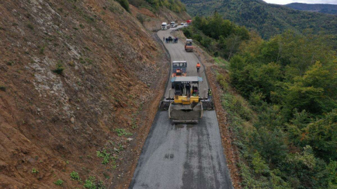 Mesudiye ve Kabadüz Yaylaları Bu Yol ile Birleşiyor