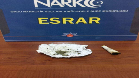 Narkotik Şubeden Uyuşturucu Operasyonu!