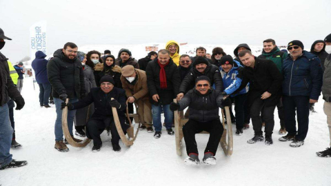 Argan Yaylası Kar Festivaliyle Renklendi