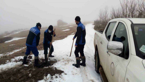 OSKİ’den Kar Mesaisi