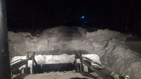 Kar Yağışı Şiddetini Artırdı