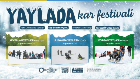 Kar Festivallerinin Şubat Takvimi Belli Oldu