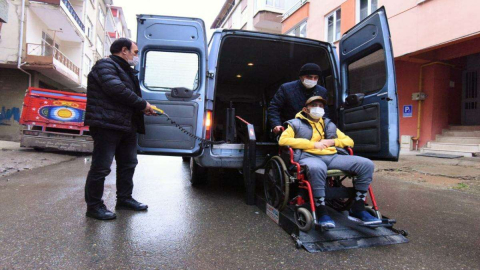 Engelsiz Araçla Engeller Kaldırıldı