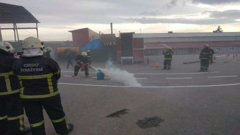 Gönüllü İtfaiyeciler Eğitim