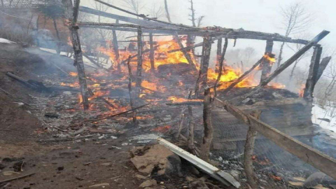 Yangın, 2 Kardeşi Hayatttan Kopardı