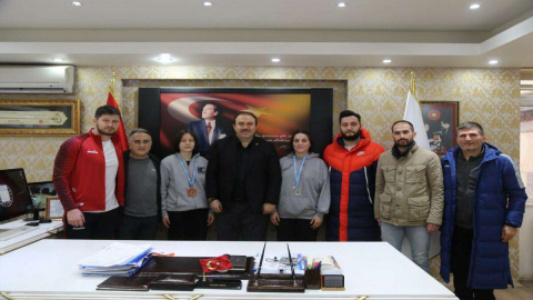 Judoculardan Müdür Genç’e Ziyaret