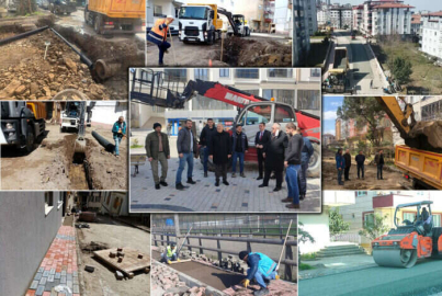 Yol ve Altyapı Çalışmaları Hız Kazandı