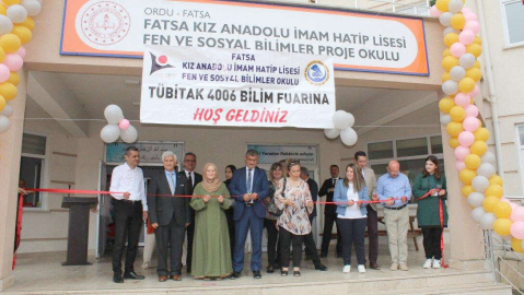 Fatsa Kız Anadolu İmam Hatip Lisesi TÜBİTAK 4006 Bilim Fuarı  Açıldı