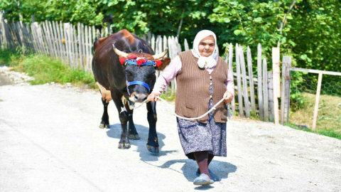 91 Yaşındaki Fatma Güleç, Tarifsiz Mutluluk Yaşadı
