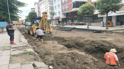 Baca ve Yağmur Suyu Hatları Yenilendi