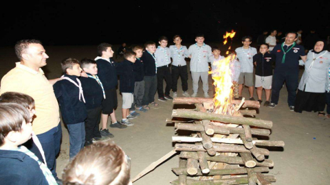 İzcilik Ateşi Festivale Renk Kattı
