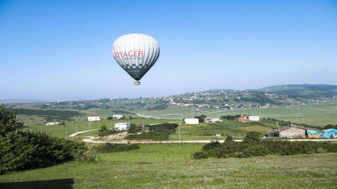 Yaylada Balon Turizmi Başlıyor