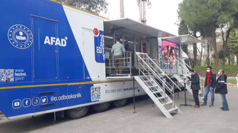 AFAD Deprem Simülasyon Tırı Geliyor