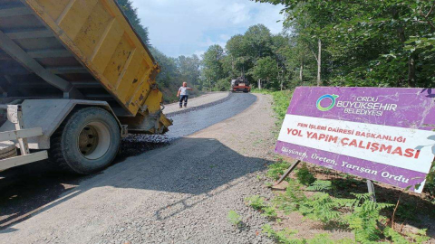 Akkuş’un Yedi Mahallesine Asfalt Konforu