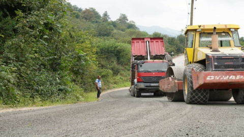 8 Mahallede Emülsiyonlu Asfalt Çalışması Yapılacak