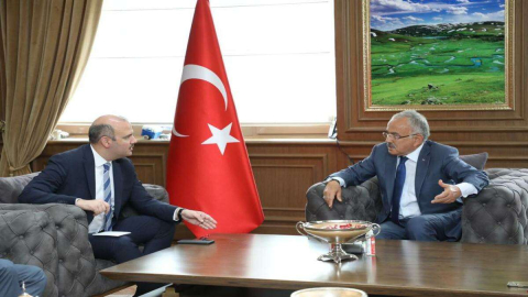 Ömer İleri Başkan Güler’i Ziyaret Etti