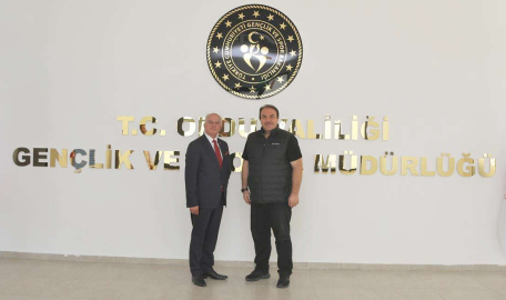 Gazi Albay Yusuf Ziya Çol’den  İl Müdürlüğüne Ziyaret Etti