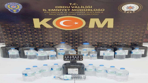 Sahte Alkollü İçki  Operasyonu: 2 Gözaltı