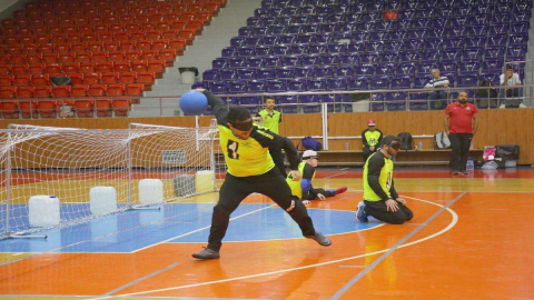 Golbol Birinci Devre Müsabakaları Devam Ediyor