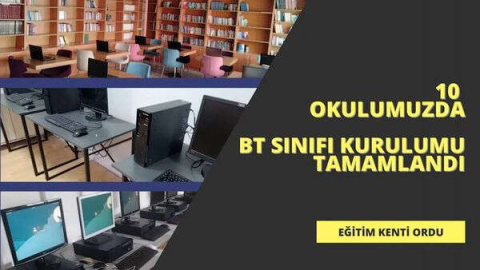 YEDAŞ Tarafından 10 Okula  Bilişim Teknolojileri Sınıfı Kuruldu