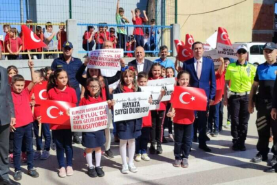 Ünye’de “Hayata Saygı Duruşu”