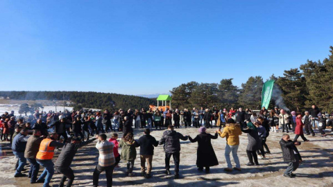 Keyfalan Yaylası Eğlenceli Anlara Şahitlik Etti