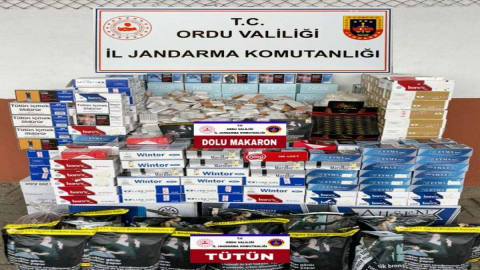 Jandarmadan Kaçak Sigara Operasyonu