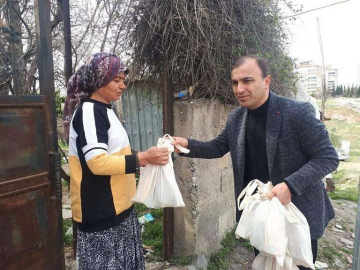 FADEF Başkanı Dinç, Yardımları Ulaştırdı!