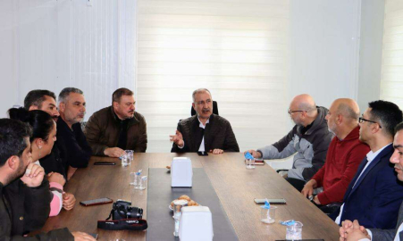Erkılınç, Afet Bölgesindeki Ziyaretlerini Tamamladı
