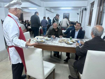 BAŞKAN KİBAR GÖNÜL SOFRASINDA