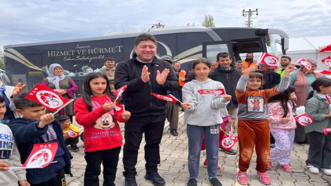 ALTINORDU BELEDİYESİ DEPREMZEDE ÇOCUKLARI UNUTMADI