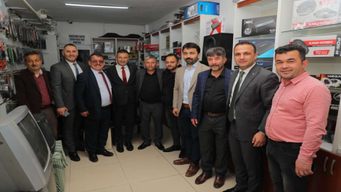 YÜKSEL’E ÇATALPINAR’DA YOĞUN İLGİ